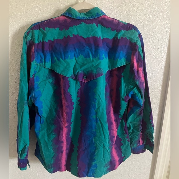 Vintage Roper Button Down Rodeo Shirt Size Medium - Picture 2 of 3